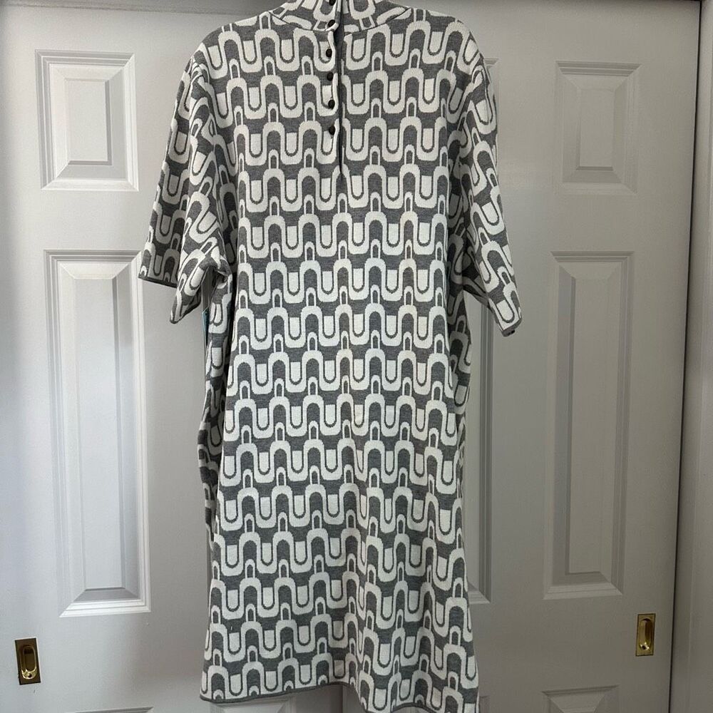 Anthropologie/Maeve The Annalise Mock-Neck Mini Sweater Dress - Picture 6 of 10